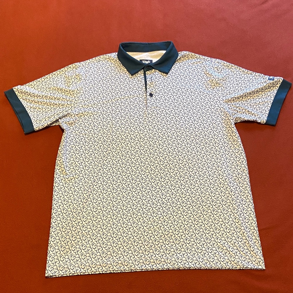 Waggle Performance Golf Shirt. Men's Large.
